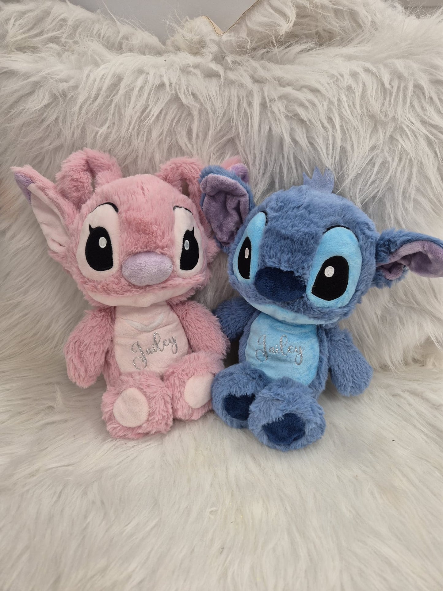 Stitch of Angel Knuffel Gepersonaliseerd